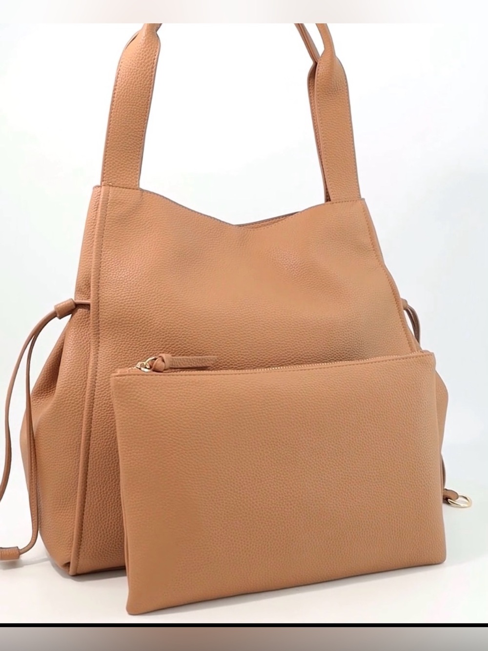 On 34th
Jyyll Large Solid Tote with Removable Pouch